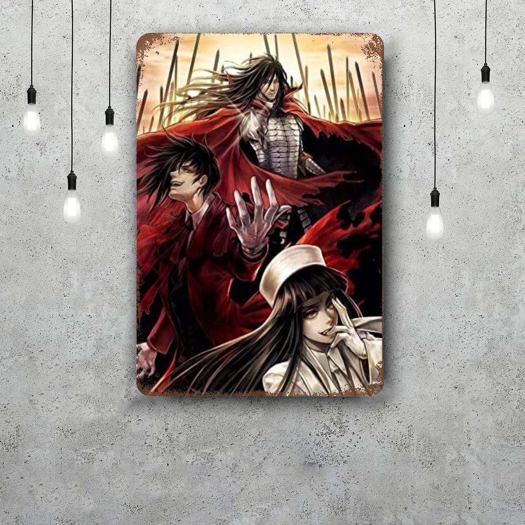 seras victoria Classic Poster Rusty Metal Plaque Retro Decorative Plate Bar Man Cave Garage Club Metal Sign Wall Decoration
