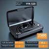YYK520 Noise-Canceling Bluetooth Headset with Ear-Hook and Digital Display – High-Quality Sound for Business Calls