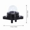 5PCS 1.39 x 1.28 in Chainsaw Primer Bulb Plastic Gas Saw Parts Carburetor Primer Bulb Pump  Trimmers