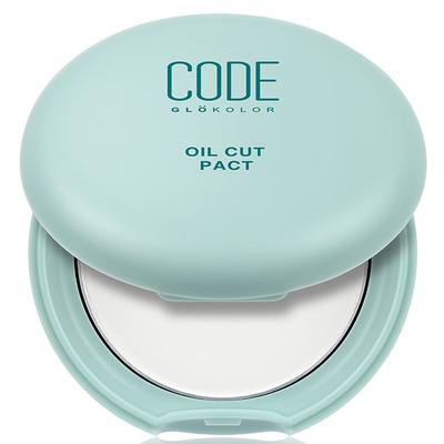 Code Glocolor Oil Cut Pact 8g, White, 1 Piece