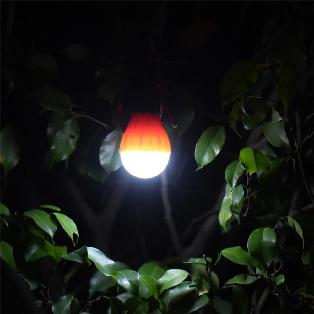 Durable LED Outdoor Camping Lantern ABS Portable Hanging Tent Lamp Light Bulb Waterproof Mini Camping Light Hiking