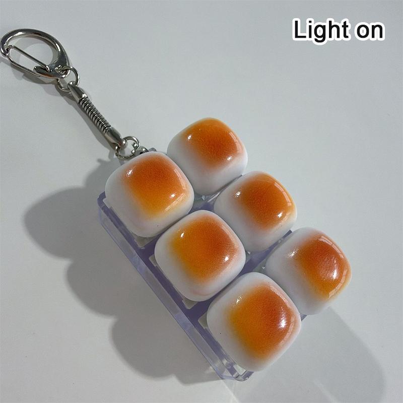 Mechanical Keyboard Switch Keycap Fidget Keychain Stress Relief Finger Clicker Decompression Toy Portable Keyring For Anxiety