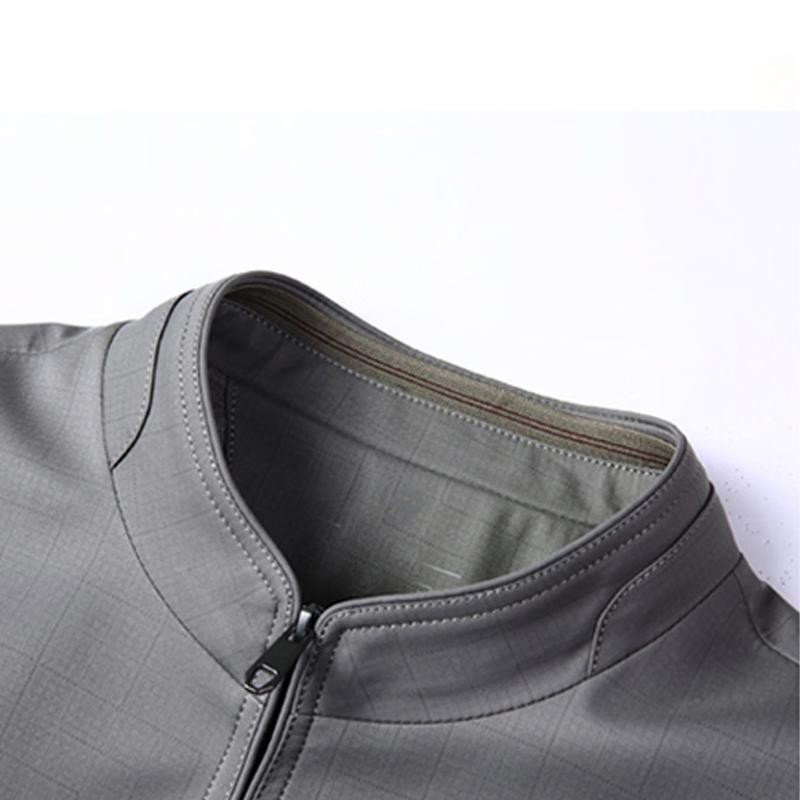 Pierre Cardin Men's Stand Collar Zipper Jacket
