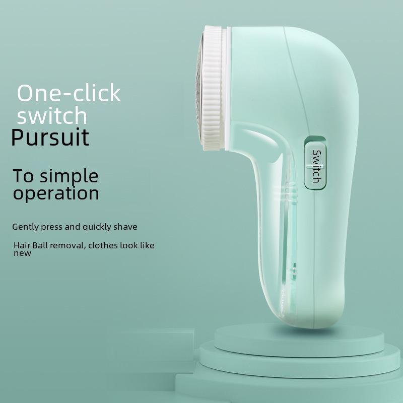 Dispozitiv de îndepărtare a mingilor din material textil reîncărcabil și aparat de ras pentru haine și pantaloni