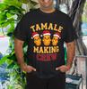 Tamale Making Crew Tamale Season Funny Mexican Christmas T-Shirt
