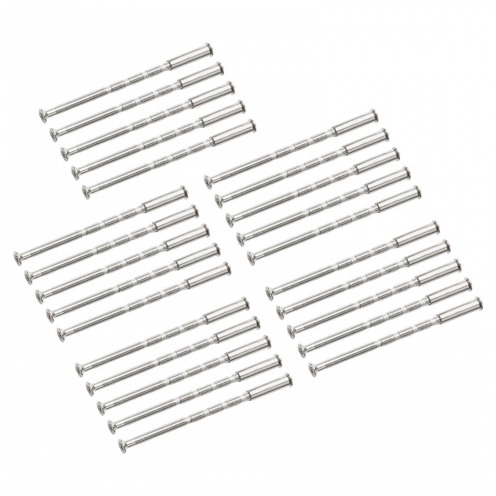 Nickel Plated For M3 Door Handle Screws Set of 25 for Long Lasting Use