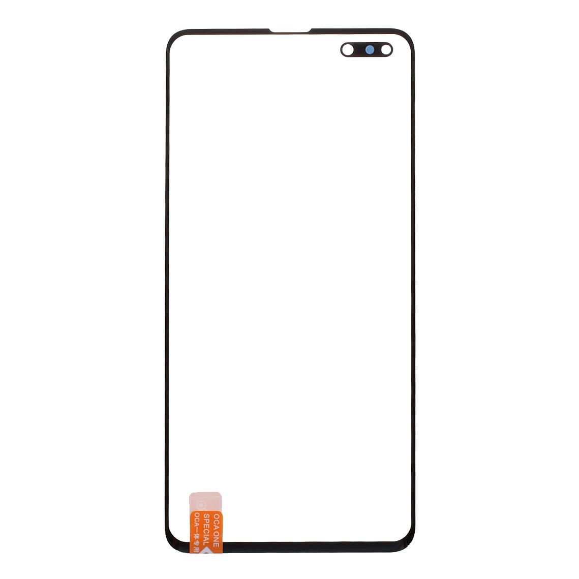 

Screen Glass Lens+OCA Adhesive Replacement (without logo) for Samsung Galaxy S10 5G G977 A