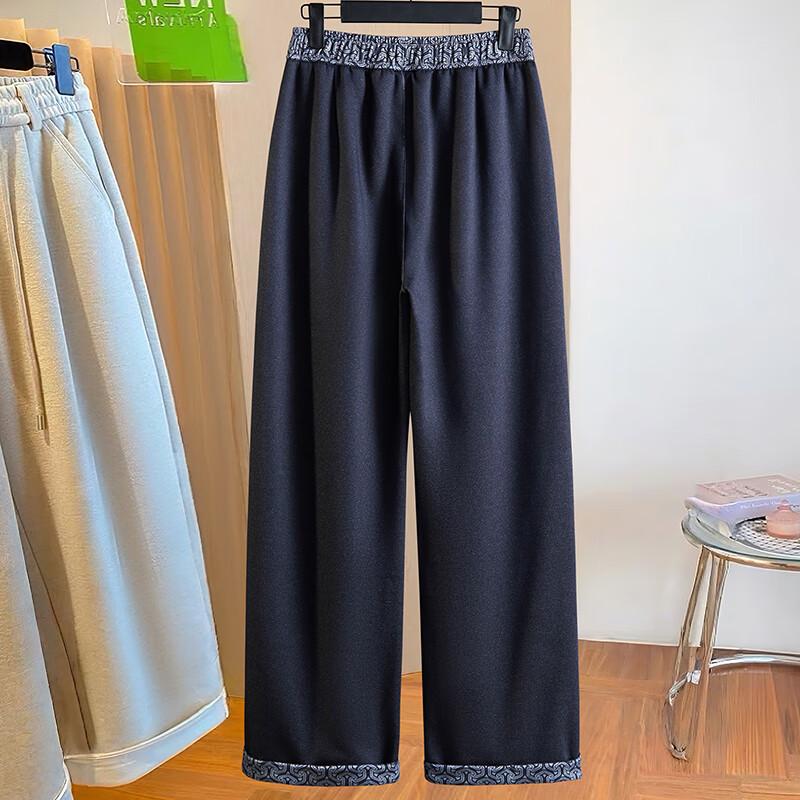 Women's Tachi Vintage Printed Patchwork Ankle-Length Casual Pants