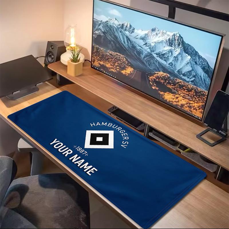 Hsv Benutzerdefinierter Name Große Größe Mauspads Große Gaming Tischunterlage Rutschfest Laptop Tablet Großes Mauspads XXL Matte Mini-PC Spielmatte Mit Verriegeltem Rand