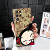 Cartoon Cute Pucca Garu Soft Phone Case for Samsung Galaxy S26 S25 Edge S24 Ultra S23 Plus S22 S21 FE S20 Black Cover Back Shell