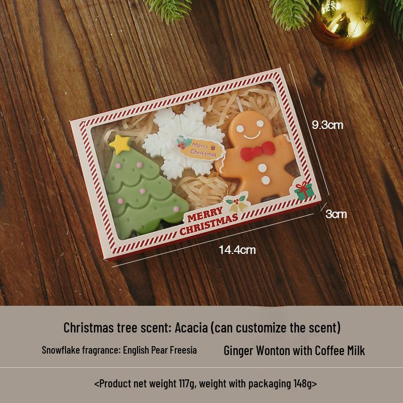 Santa Claus Scented Candle Gift Set - Festive Fragrance for Holiday Atmosphere