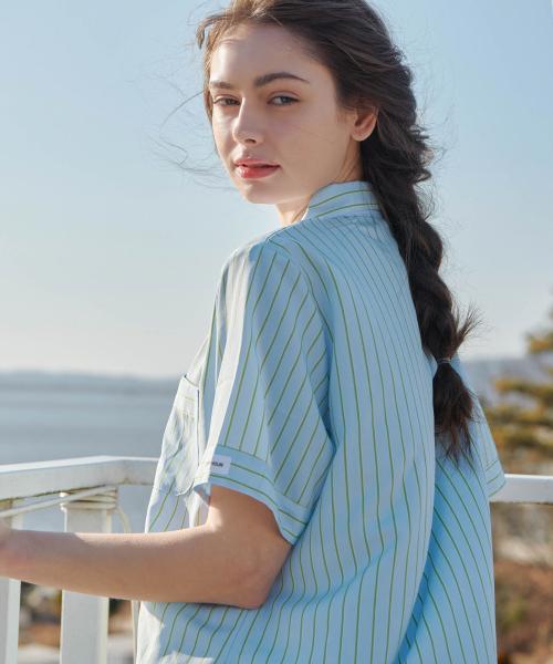

[OFF HOUR] Siena Short Sleeve Pajama Set [Shipped from Korea] 100% Authentic M