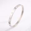 Classic titanium steel bracelet for women, popular fashion light luxury bracelet, ten diamond gold bracelet for girlfriends