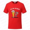 French Evg Team Future Groom Man T-shirt Wedding Tops Single Farewell Bachelor Party Tees Fashion Skeleton Beer Graphic Tshirt