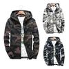 Male Outwear Streetwear Outdoor Jacket Men Casual Hoodie Jackets Spring Camo Hooded Windbreaker Coa