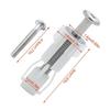 Toilet Seat Screws Hinge Bolts and Nuts Set 2 Pieces Toilet Seat Tightening Fastener for Floor Mount Fastening Replacement and