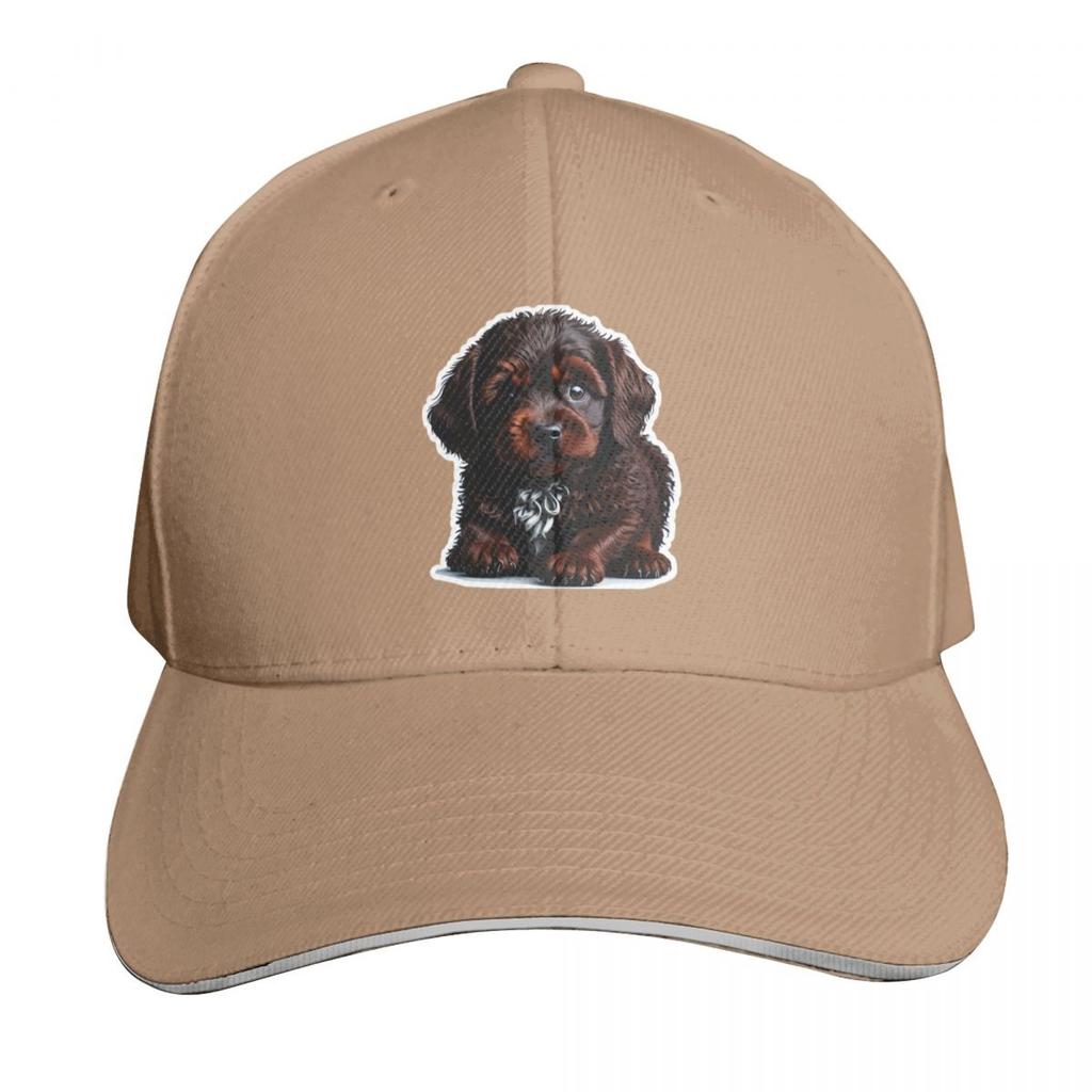 Cute Chocolate Cavoodle Puppy Baseball Cap sun hat Kids Hat Thermal Visor Hat Baseball Cap Unisex Womens