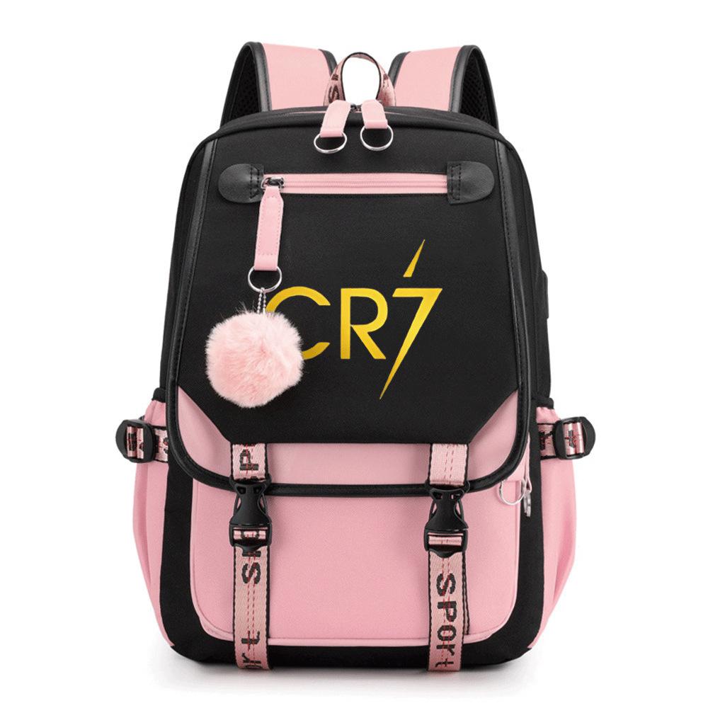 3-delige Schoolrugzakset voor Studenten Grote Capaciteit Oxford Stof Schooltas met Schouderband en Etui A48 backpack
