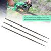 3Pcs 5.2mm Round Chainsaw Saw Chain Files Filing Sharpener Woodworking Accessory Kit