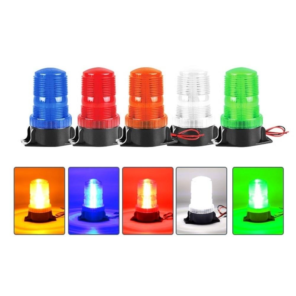 30 LED Strobe Warning Lamp Top Mount Emergency Signal Light Low Power LED Warning Light  School Bus