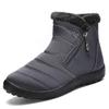 Women's Winter Cotton Boots: Mid-Calf, Plus Velvet Lining, Thickened for Warmth, Comfortable Soft Sole, Outdoor Wear, Casual Cold Protection.