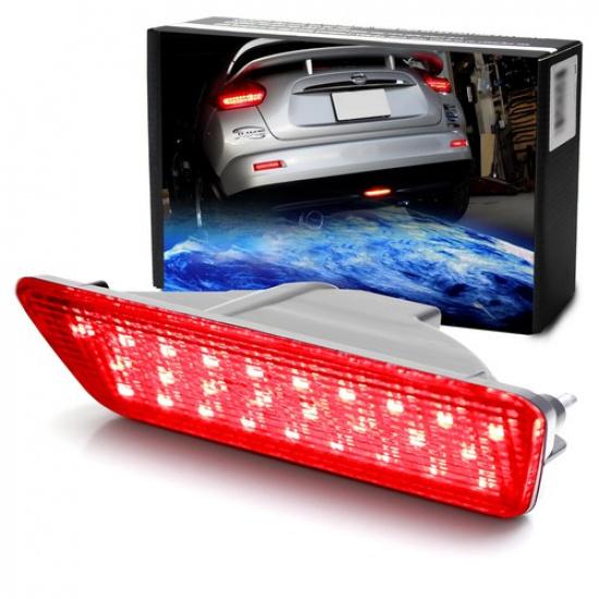 

JDM Style Rear Fog Light Assy w/ LED Bulb, Wiring For Nissan Juke Rogue Murano