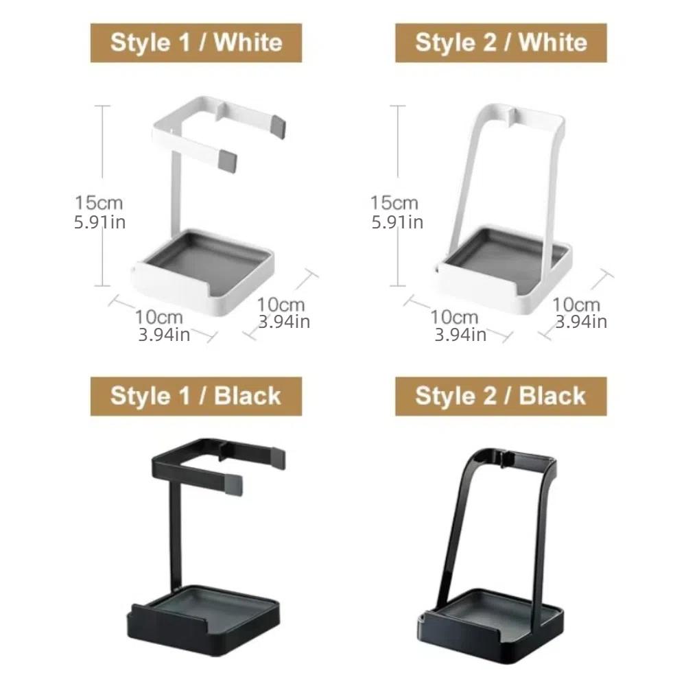 Tableware Storage Lid and Spoon Rest Holder Multi-Function Pot Lid Organizer Rack  Home