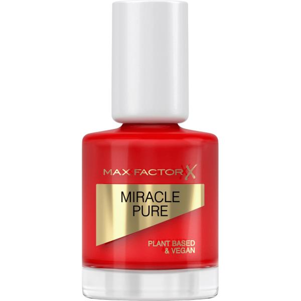 Max Factor Miracle Pure Nail Polish 305 Scarlet Poppy 12ml