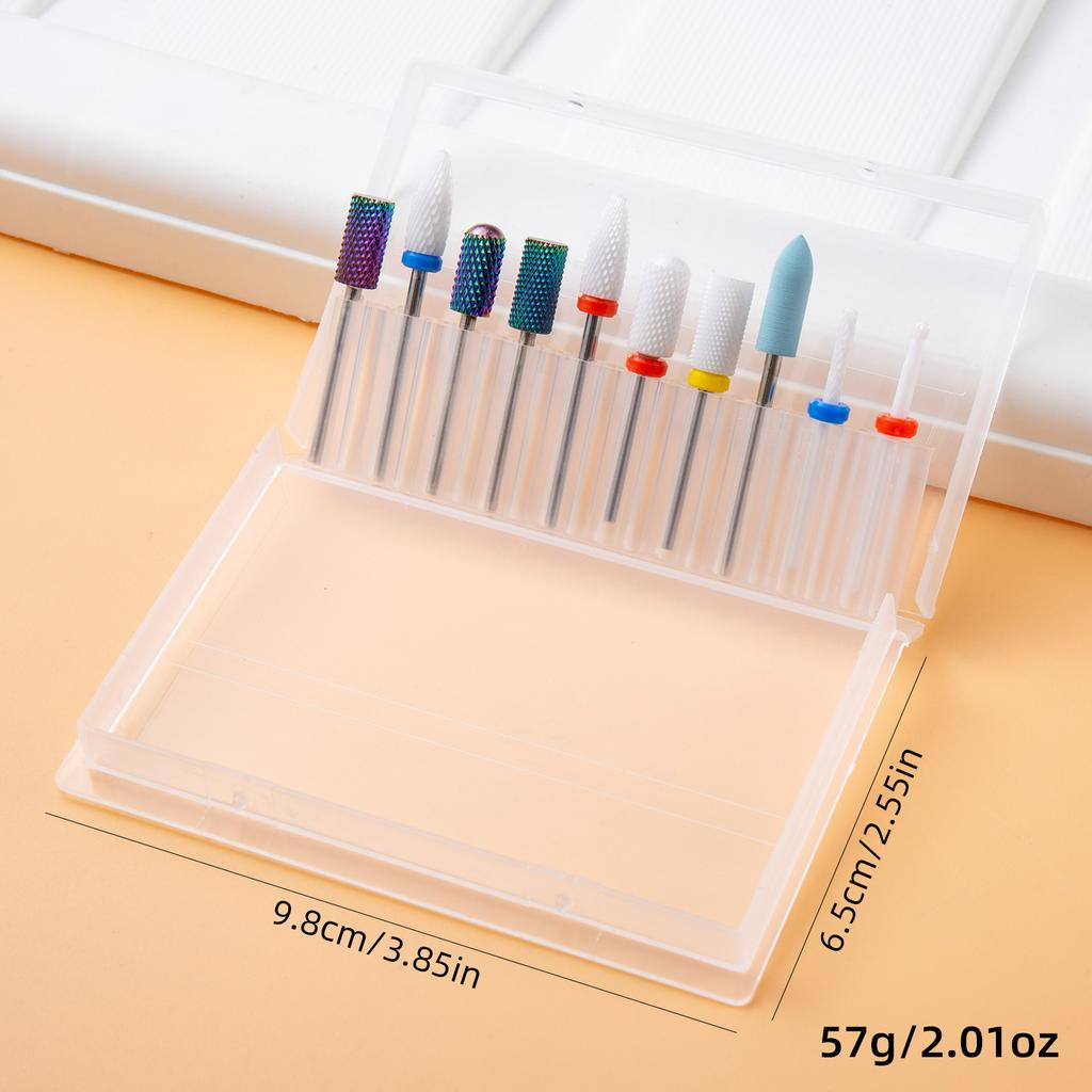 Nail Art Remover Grinding Head, Ceramic Stainless Steel Universal Grinding Head Polishing, Quick Nail Remover Grinding Tool
