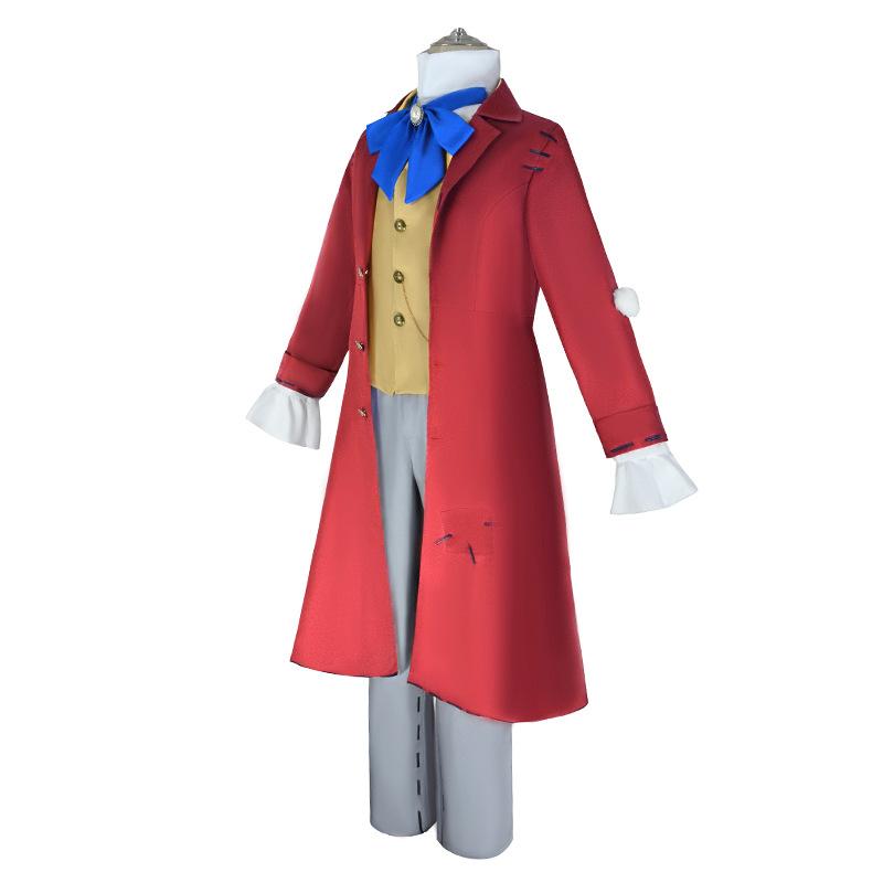Identity V Komponist Cosplay, Standard-Überlebenden-Skin Vollständiger Trenchcoat Spielkostüm