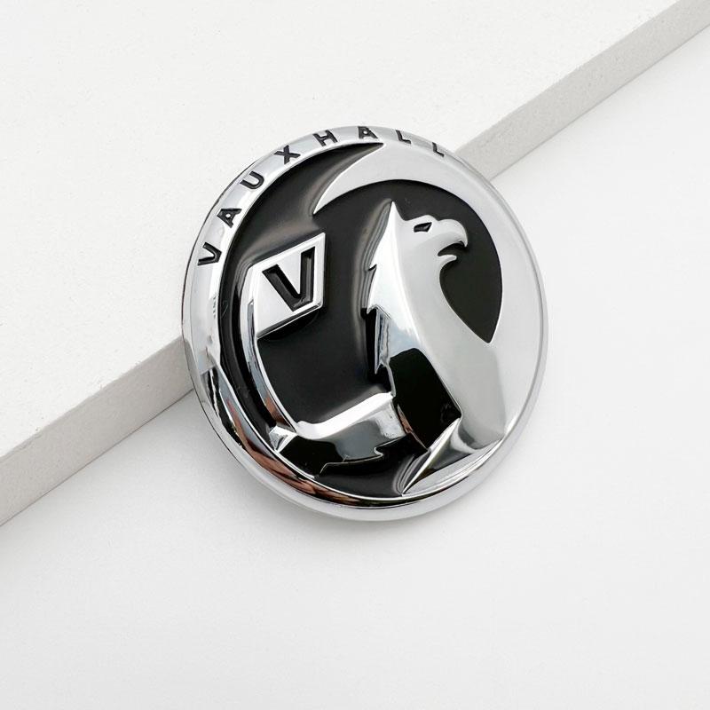 1Pc 3D Metal Vauxhall Logo Car Fender Emblem Rear Tail Trunk Badge Stickers For Corsa Mokka Astra Cascada Adam Insignia Meriva