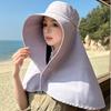 Sunscreen Shawl Fisherman Hat Full Face Sun Protection Neck Protection Cap Sunshade Sun Hat  Spring