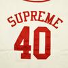 Supreme 40 Acres Twill Baseball Jersey Natural