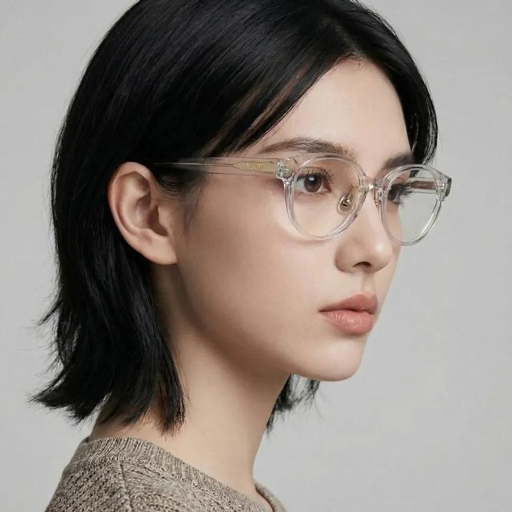 MaxMara Eyeglass Frames MM5125 D 026 Clear Horn-rimmed Frames Men Women Daily