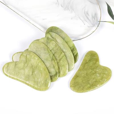 5pcs Natural Xiuyu Gua Sha Board Jade Facial Beauty Scraping Massage Firm Skin Care Face SPA Physical Therapy Beauty Tool
