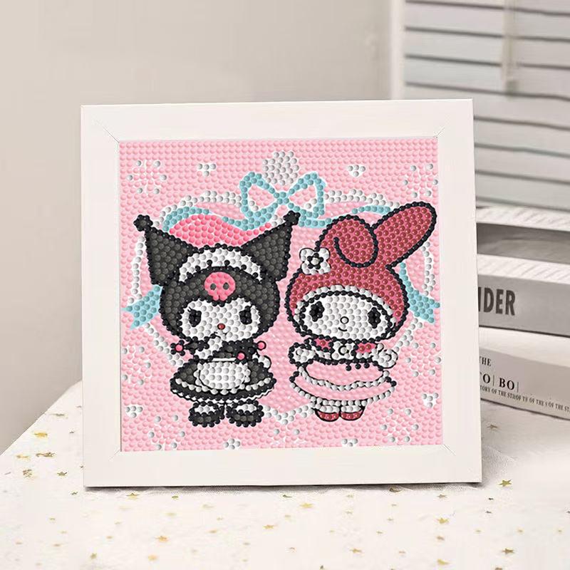 High-End Diamond Painting Diy Van Gogh Starry Sky Cat Creative Handmade Toy Table Decoration Diamond Painting With Frame