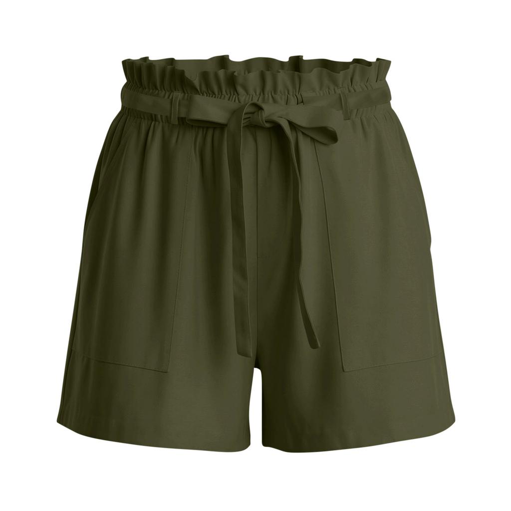 Fashionable Women's High Waisted Shorts, Beach Pants, Wide Leg Pants, Casual Pants