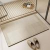 Japanese-Korean Minimalist Diatom Mud Bath Mat - Water-Absorbent, Non-Slip Entryway Floor Mat