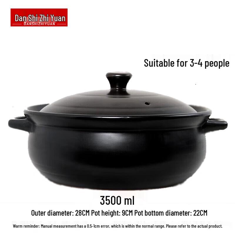 High-Temperature Ceramic Soup Pot