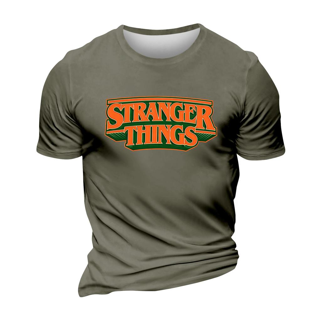 Men's Short Sleeve T-Shirt With Movie And TV Print