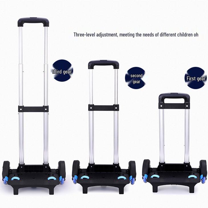 2020 Nový model Šestikolový vozík pro školní tašky pro chlapce a dívky – Design pro stoupání po schodech