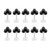 10 Set T Track Kit Woodworking Slider Bolt Knob Accessories Stainless Steel Jigs Fixtures