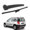 Set Braț Ștergător Parbriz Geam Spate Lamelă Ștergătoare Mașină 10 Inch pentru SKODA Yeti 5L SUV 2009 2010 2011 2017 Ștergător Geam Spate