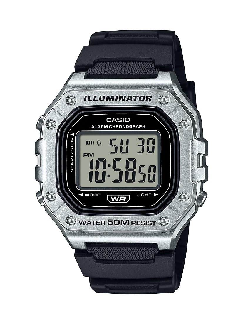 

Мужские часы Casio Black W-218HM-7AV,