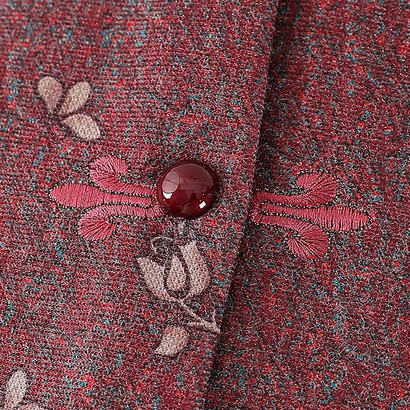 Autumn Vest Women's New Coat Year-old Vest Old Lady Wearing Vest