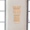 8X17X8Cm Solid Wood Column Capitals Decorative Corbels Carved Wooden Corner Brackets Furniture Overlays Home Appliques Wood Trim
