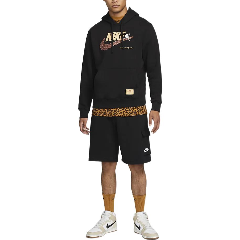 Nike Sweatshirts Men's Black Hooded Moderate Other DX6513-010