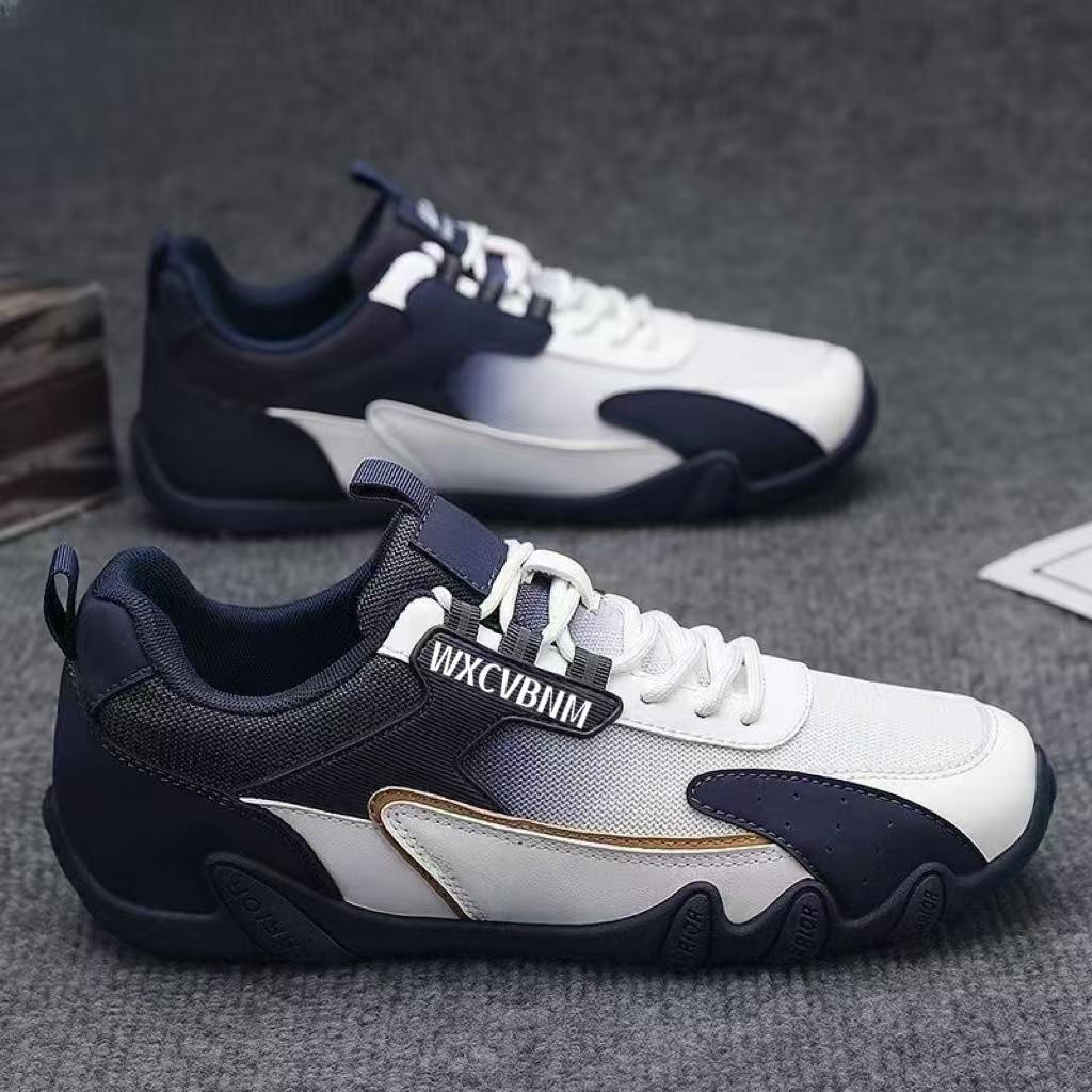 

Spring and summer sports new fashion men s trend breathable casual mesh anti-skid sports shoes soft-soled driving shoes 39