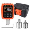 ATsafepro 1/2" Digital Torque Meter 10-200 Nm, 1/2" Drive + 3/8" & 1/4" Adapter, ±2% Accuracy, 5 Units, Preset Torque Wrench Tool, for Automotive Repa