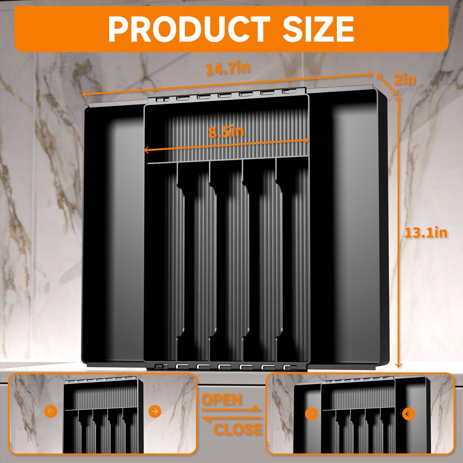 Tableware Storage Box Multifunctional Classification Cabinet Internal Compartment Built-in Drawer Storage Partition